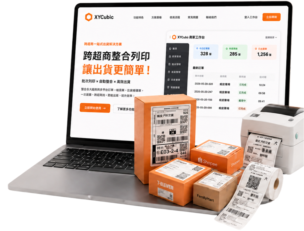 XYCubic 儀表板預覽